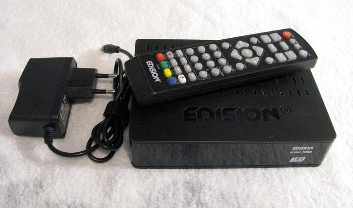 Edision Proton t265 LED fta Digitenne T2 / Ziggo ontvanger, Audio, Tv en Foto, Decoders en Harddiskrecorders, Gebruikt, Decoder