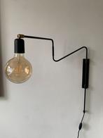Wandlamp Swing, zwart  - House Doctor, Huis en Inrichting, Lampen | Wandlampen, Ophalen of Verzenden, Metaal, Zo goed als nieuw