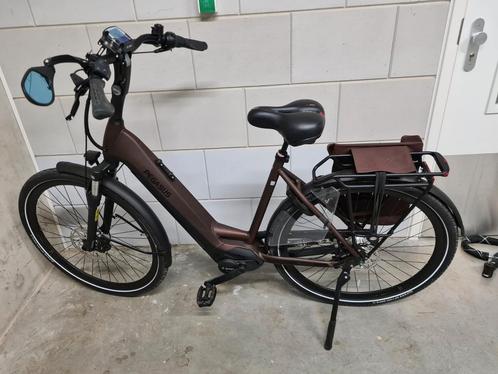 Pegagus Ravenna 7F evo disc brown stadsfiets elektrisch, Fietsen en Brommers, Elektrische fietsen, Zo goed als nieuw, Overige merken