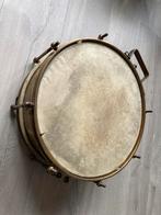 Antieke koperen snare trom, Ophalen, Gebruikt, Trommel