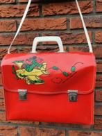 antieke Vintage Schooltas Walt Disney Productions Mickey Mou, Verzamelen, Disney, Ophalen of Verzenden, Mickey Mouse, Nieuw, Tas, Koffer of Zak