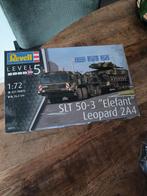 Revell SLT 50-3 Elefant Leopard 2A4 combinatie, Hobby en Vrije tijd, Modelbouw | Auto's en Voertuigen, Revell, Ophalen of Verzenden