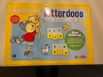 Zwijsen magnetische letterdoos 4/7 jaar pompom beschikbaar voor biedingen