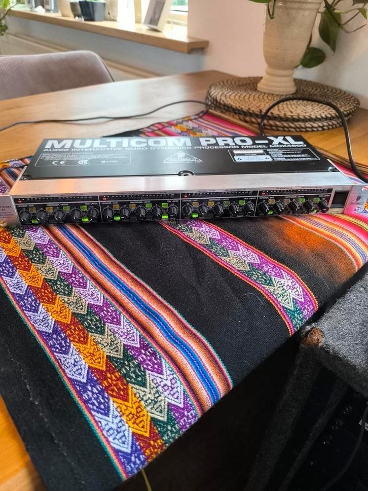 Behringer Multicom Pro XL Compressor, Muziek en Instrumenten, Effecten, Gebruikt, Ophalen of Verzenden