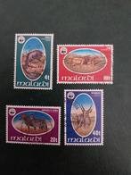 Wwf Malawi 297-300 dieren 1978 gestempeld mi 15 eu, Ophalen of Verzenden, Dier of Natuur