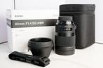 Sigma 40 mm f/1.4 Art – Nikon F-mount – Portret / Prime, Ophalen of Verzenden, Zo goed als nieuw, Standaardlens