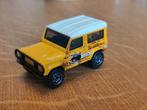Matchbox Land Rover Ninety GEEL, Ophalen of Verzenden, Zo goed als nieuw, Auto