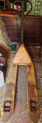 lange, goede pomp wagen, palletwagen, palletkar, Antiek en Kunst, Ophalen