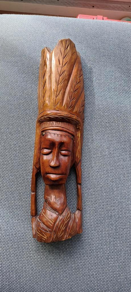 Houten Wanddecoratie - Indonesisch/Aziatisch Houtsnijwerk, Antiek en Kunst, Kunst | Niet-Westerse kunst, Ophalen of Verzenden