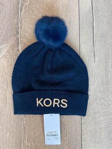 Michael Kors muts/ damesmuts one size donkerblauw nieuw beschikbaar voor biedingen