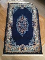 Blauwkleurig vloer/tafelkleedje met motief, Ophalen of Verzenden, Zo goed als nieuw, Rechthoekig