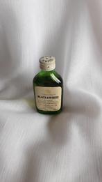 BLACK & WHITE whisky klein flesje, miniatuur (nr. 17), Verzamelen, Merken en Reclamevoorwerpen, Nieuw, Overige typen, Ophalen of Verzenden