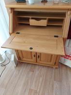 Mmoie blank eiken secretaire, Huis en Inrichting, Ophalen, Zo goed als nieuw