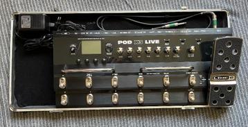 Line6 POD X3Live versterker/effect modeler + gratis koffer beschikbaar voor biedingen