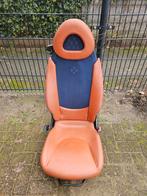 Smart Fortwo Coupé 450 auto stoel leer oranje (rechts), Auto-onderdelen, Interieur en Bekleding, Ophalen, Gebruikt, Smart