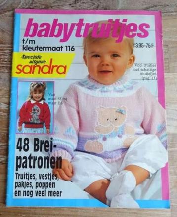 Sandra babytruitjes breien baby breiboek met 48 patronen beschikbaar voor biedingen