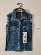 Vinrose denim blouse zonder mouw 98 nieuw, Meisje, VinRose, Overhemd of Blouse, Nieuw