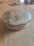 Koektrommel Brocante Landelijke Stijl Bloemen, Antiek en Kunst, Ophalen of Verzenden