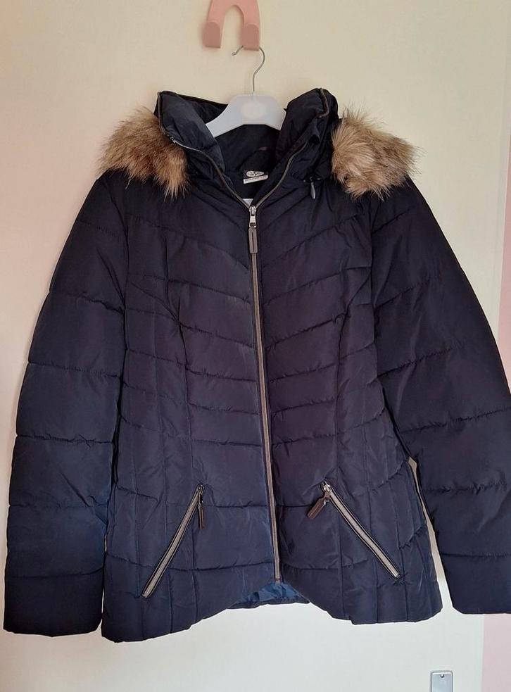 Winterjas Adventure Line, Kleding | Dames, Jassen | Winter, Zo goed als nieuw, Maat 46/48 (XL) of groter, Blauw, Ophalen of Verzenden