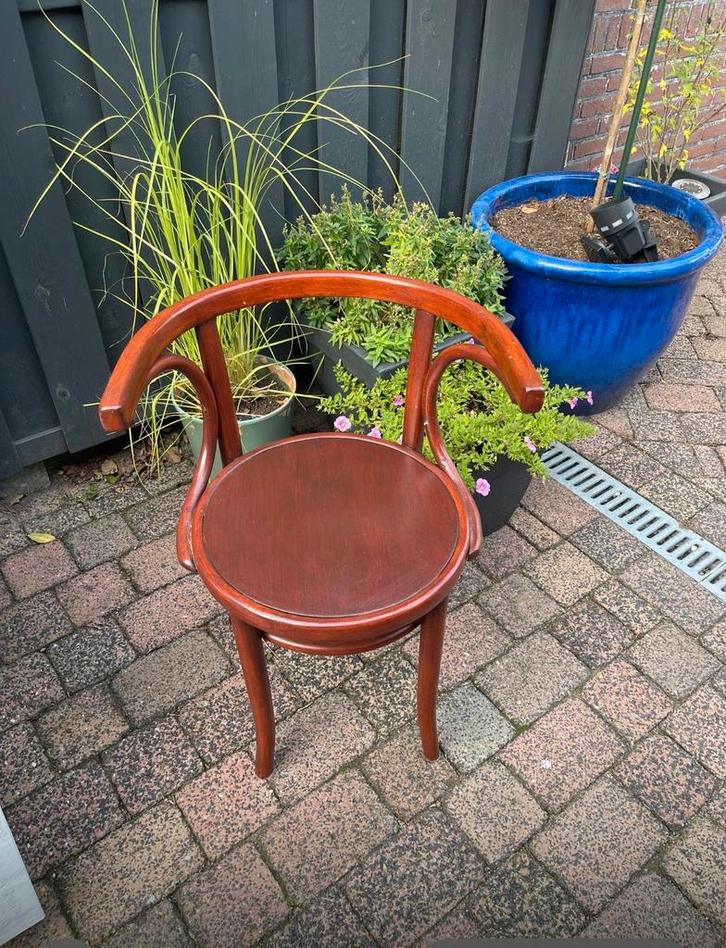 Houten Thonet Stoel, Huis en Inrichting, Stoelen, Gebruikt, Eén, Hout, Bruin, Ophalen