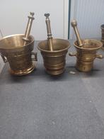 3 vijzels, Antiek en Kunst, Ophalen