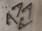 Antieke gordijnroede metaal, Antiek en Kunst, Ophalen of Verzenden