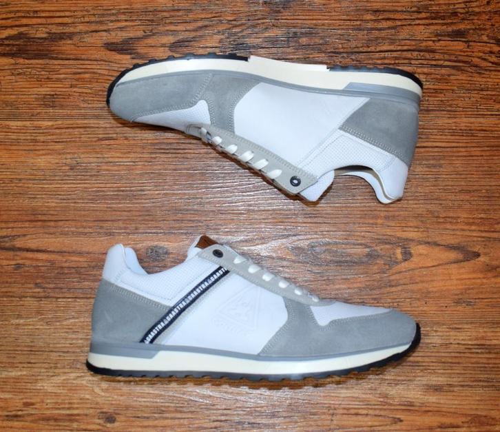 Gaastra - leren Kevan sneakers White - maat 43, Kleding | Heren, Schoenen, Nieuw, Sneakers of Gympen, Wit, Ophalen of Verzenden