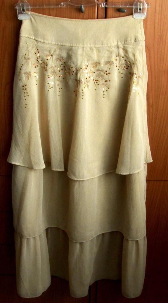 Prachtige H&M maxi rok, galarok h en m, maat M, Kleding | Dames, Rokken, Zo goed als nieuw, Maat 38/40 (M), Onder de knie, Verzenden