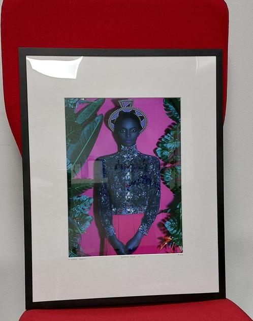 Fotoprint Elena Iv-Skaya - Jardin Fluo, Huis en Inrichting, Woonaccessoires | Schilderijen, Tekeningen en Foto's, Nieuw, Schilderij