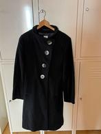 Zwarte winterjas Erich Fend maat 36, Zwart, Zo goed als nieuw, Maat 36 (S), Erich Fend