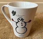 Mok sneeuwpop brrr winter kerstservies, Ophalen of Verzenden, Zo goed als nieuw, Overige stijlen, Kop(pen) en/of Schotel(s)