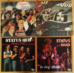 STATUS QUO   4 albums - 5 LP's, Cd's en Dvd's, Vinyl | Rock, Ophalen of Verzenden, Gebruikt, 12 inch, Rock-'n-Roll