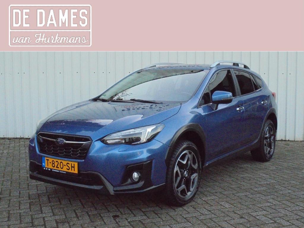 Subaru Xv 2.0i AUTOMAAT 1e EIGENAAR PREMIUM 35.681 KM !, Auto's, Subaru, Automaat, Blauw, Leder en Stof, 75 €/maand