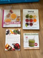 Kookboeken: Sapjes, Shakes & Smoothies (4 stuks), Gelezen, Overige typen, Ophalen of Verzenden, Gezond koken