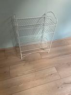Wit metalen rek, Antiek en Kunst, Ophalen of Verzenden