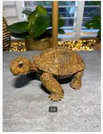 Leuke schildpad kunststof 13 x 6 cm binnen of buiten vijver, Verzamelen, Beelden en Beeldjes, Ophalen of Verzenden