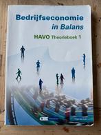 Bedrijfseconomie in Balans HAVO opgavenboek en theorieboek 1, Ophalen, Gelezen, HAVO, Bedrijfseconomie of M&O