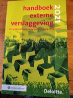 Handboek Externe Verslaggeving 2021 - Nieuw!, Ophalen of Verzenden, Nieuw, Accountancy en Administratie, Onbekend