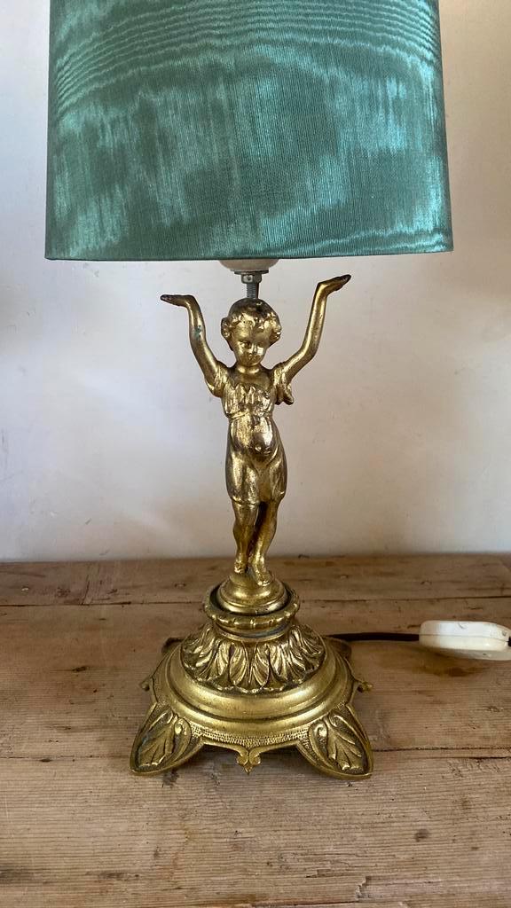 Antieke tafellamp, Antiek en Kunst, Antiek | Lampen, Ophalen of Verzenden