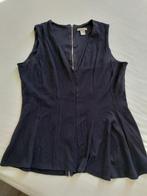 Shirt H&M blue zipped in back size L, Kleding | Heren, T-shirts, Nieuw, Maat 52/54 (L), Blauw, Ophalen of Verzenden