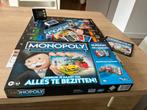 Monopoly Super Elektronisch Bankieren, Hobby en Vrije tijd, Gezelschapsspellen | Bordspellen, Drie of vier spelers, Ophalen of Verzenden