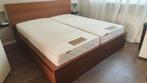 Beterbed Gold Pocket Deluxe Visco II matras (2 x van 90x200), Ophalen, Gebruikt, 90 cm, Tweepersoons