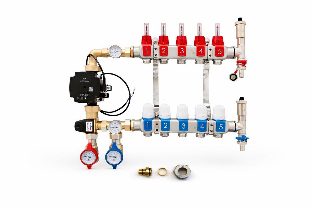Diamond roestvrijstaal vloerverwarming verdeler - Nieuw!!!, Minder dan 30 cm, Overige typen, Nieuw, Minder dan 60 cm
