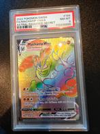 Machamp rainbow vmax psa 8, Ophalen of Verzenden, Zo goed als nieuw, Losse kaart