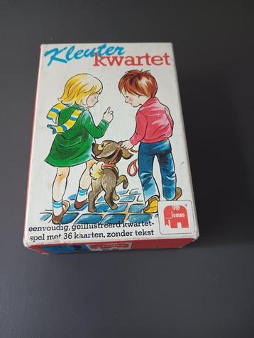 Vintage Jumbo Kleuterkwartet (36 kaarten, compleet) beschikbaar voor biedingen