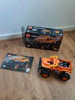 Lego technic 42135 Monster Jam Pull Back, Ophalen of Verzenden, Zo goed als nieuw, Complete set, Lego