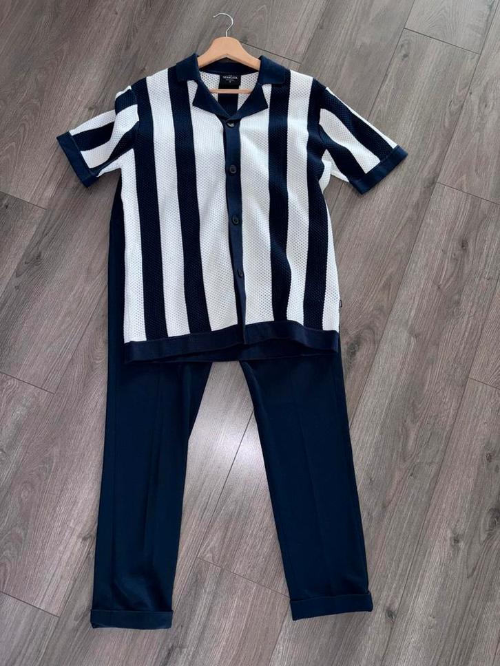 Stijlvolle Heren Kleding Set - Zomerklaar!, Kleding | Heren, Broeken en Pantalons, Nieuw, Maat 46 (S) of kleiner, Blauw, Ophalen of Verzenden