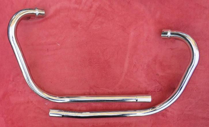 Triumph T120 en TR6 uitlaatbochten., Motoren, Onderdelen | Oldtimers, Nieuw, Ophalen of Verzenden