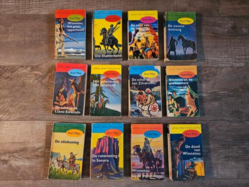 Karl May serie - 24 boeken, Boeken, Avontuur en Actie, Gelezen, Ophalen of Verzenden