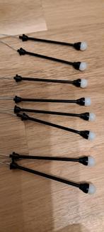 Set 8 straatlantaarns. H0., Ophalen of Verzenden, 1:50 of kleiner